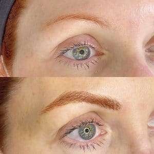 Nano hairstroke brows in Boca Raton
