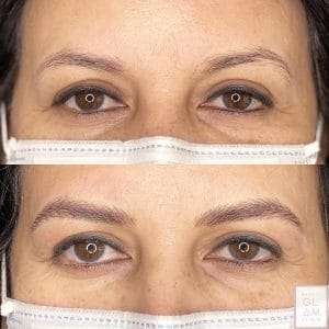 Nano hairstroke brows in Boca Raton