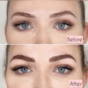 Nano hairstroke brows in Boca Raton