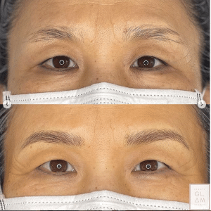 Nano hairstroke brows in Boca Raton