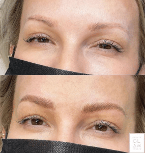 Nano hairstroke brows in Boca Raton